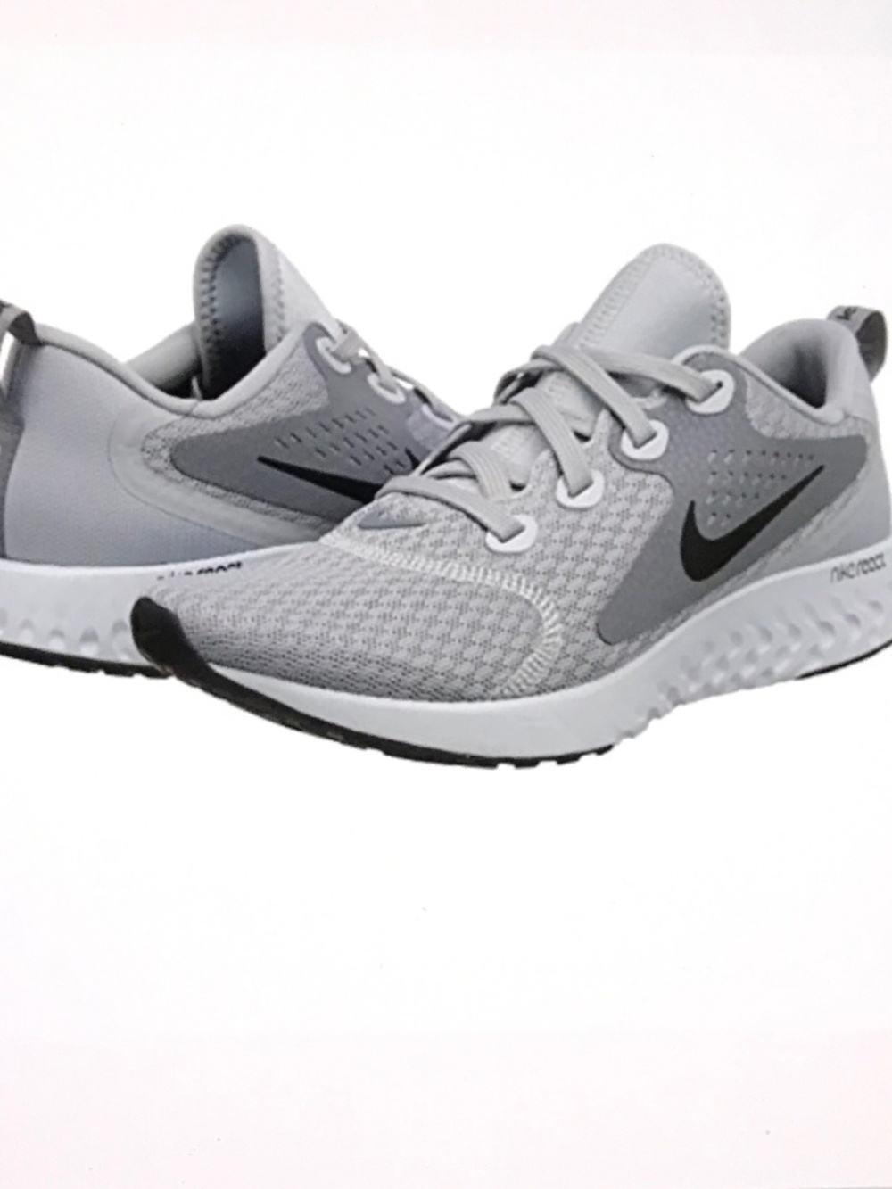 NIKE Legend React Running Shoe Wolf Grey Women’s Size 9
